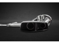 Exhaust Capristo Mercedes SL 63/65 AMG R230 Rear Mufflers - 02MB 046 03 001